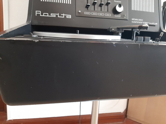 Image 1 of Tocadiscos Rosita Commander Luxus Vintage stereo space age