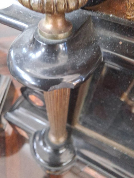 Image 1 of Espléndido tríptico de repisa de chimenea estilo Napoleón III (segunda mitad del siglo XIX)