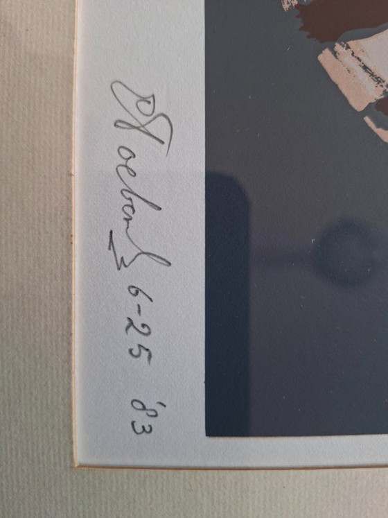 Siebdruck – Lithographien & Drucke, Paper, Glass (photo 4 of 5)