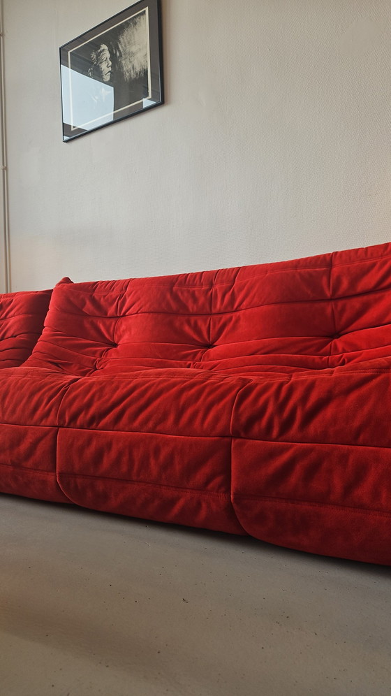 Image 1 of "Togo" corner sofa by Michel Ducaroy for Ligne Roset