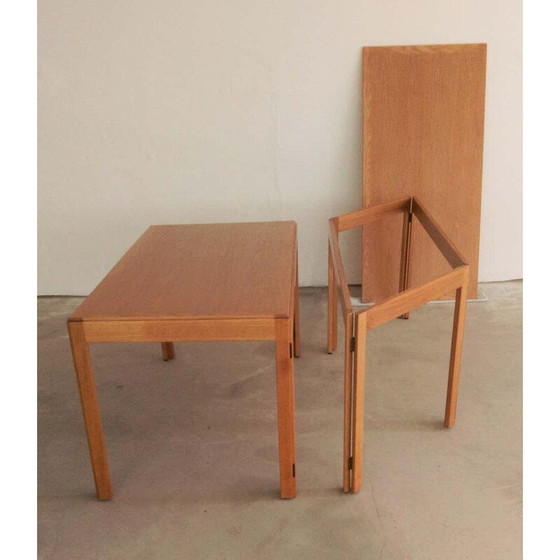 Image 1 of Vintage oak folding desk by Fredericia Stolefabrik Børge Mogensen, Denmark 1971