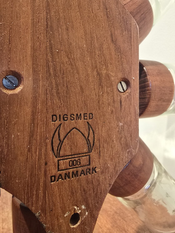 Image 1 of Vintage 1964 Digsmed teak spice carousel