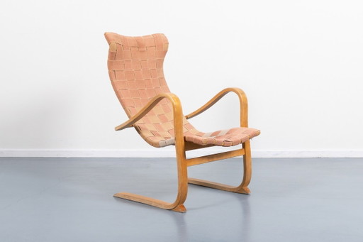 Poltrona lounge "Patronen" di Gustav Axel Berg, anni '40, Svezia