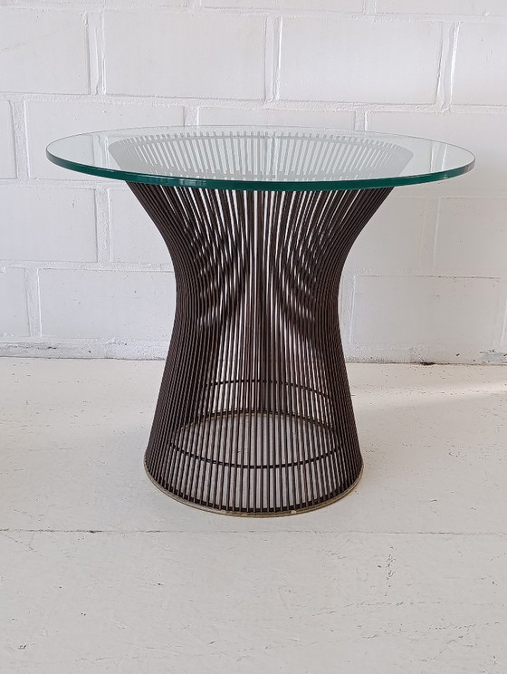 Image 1 of Warren Platner Bijzettafel 1970s Bronzed Knoll International