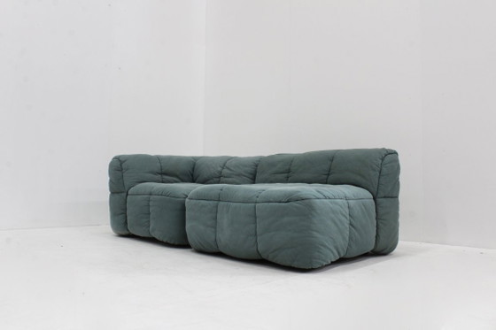 Vintage Modulaire Arflex Strips Sofa van Cini Boeri jaren 70 – Modulaire banken, Cotton (photo 8 of 14)