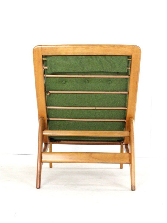 Image 1 of Fauteuil vintage de style Rob Parry, récemment retapissé