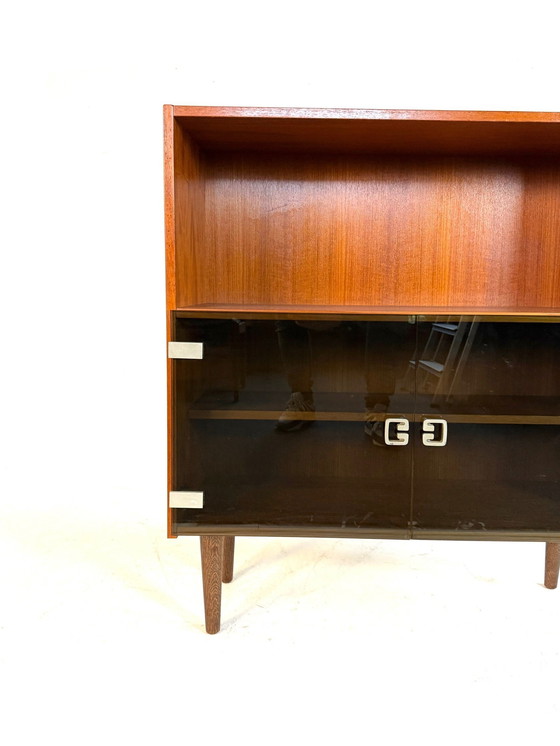 Image 1 of Vintage Deense teakhouten wandkast ‘60