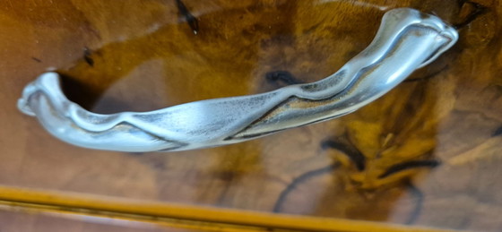 Comò Art Déco Emiliano 1934 – Manifattura Italiana, Cassettiere, Brass, Wood (photo 22 of 30)