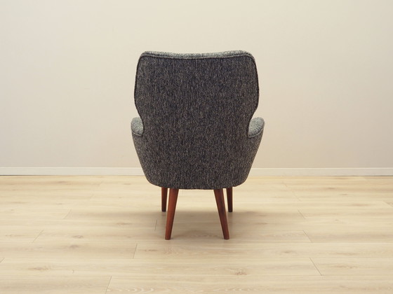 Image 1 of Grijze fauteuil, Italiaans ontwerp, jaren 1970, Productie: Italië