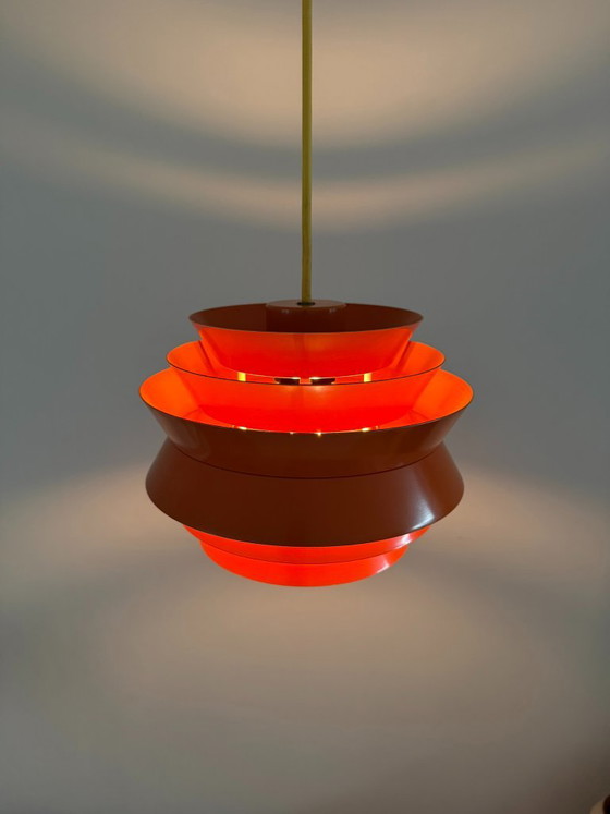 Lampada a sospensione Trava vintage - Carl Thore - Lampada di design svedese - Granhaga Metallindustri (photo 6 of 9)