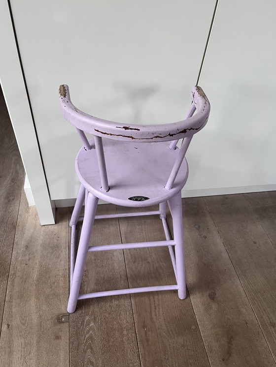 Image 1 of Kibofa hippe kinderstoel geverfd 