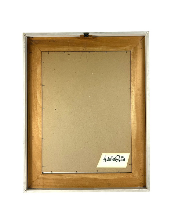 Image 1 of Amleto Dalla Costa, serigrafía original enmarcada, Milán, Italia, años 80