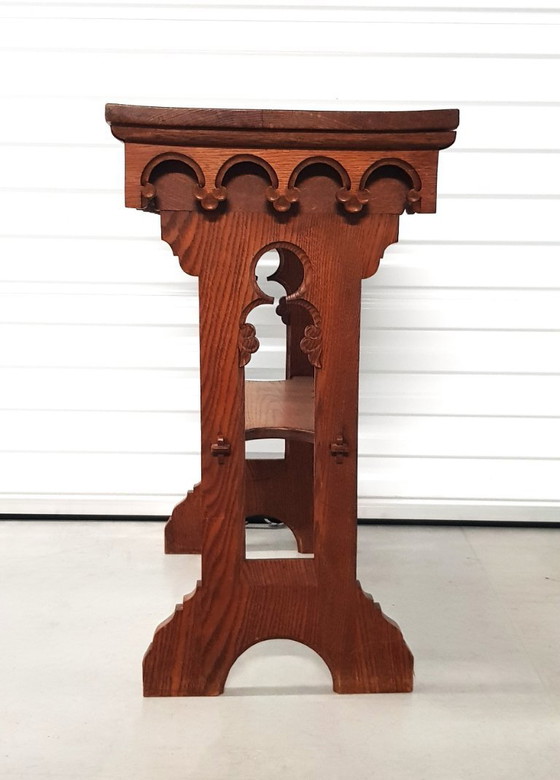 Image 1 of Mesa auxiliar de roble