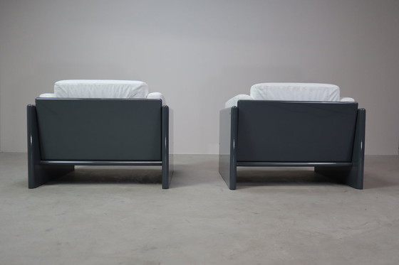 Image 1 of Satz Sessel "Arnolfo" für Simon International, Italien 1971