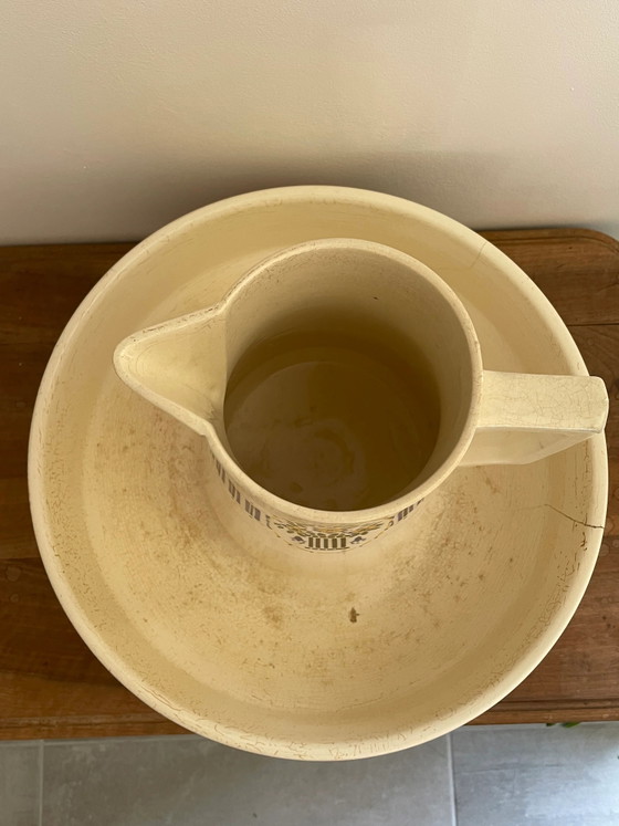 Brocca con lavabo DIGOIN SARREGUEMINES – Armadi contenitori (photo 3 of 8)