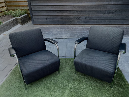 2x Leolux Scylla Sessel