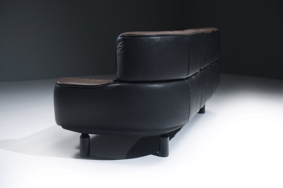 Image 1 of Äußerst seltenes BULL-Sofa, 3-Sitzer, 1987 von Gianfranco Frattini für CASSINA, nur 1 Jahr lang produziert.