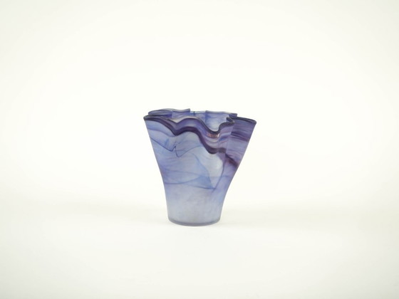 Image 1 of Purple tulip vase, Danish design, 1970s, made in Denmark