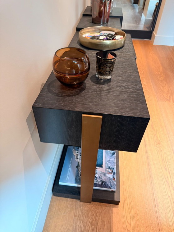 Eichholtz Konsolentisch Nerone Beistelltisch - Modernes Design – Metall, Holz (photo 8 of 10)