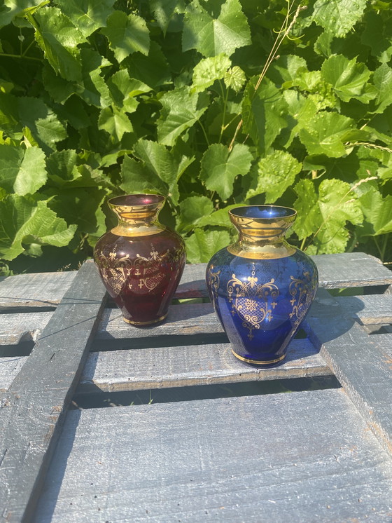 Image 1 of Coppia di vasi di Murano