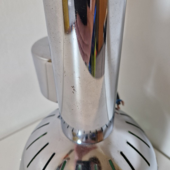 Image 1 of Lampada a sospensione vintage cromata, lampada spaziale anni '70