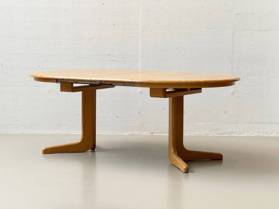 Image 1 of Mesa de comedor extensible de roble de Creation Suisse, años 70