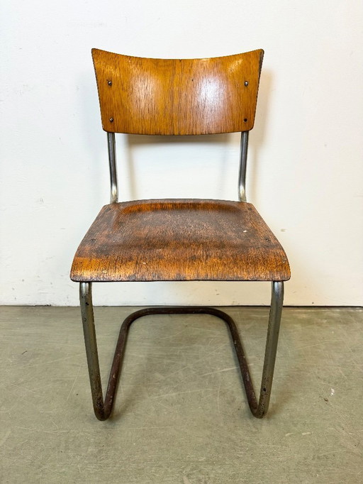 Sedia da officina vintage, anni '60