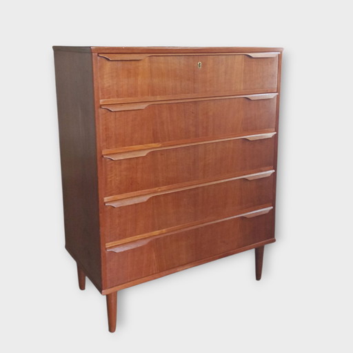 Danish vintage chest of drawers Trekanten