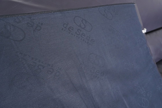 de Sede DS 7 desede Sofá Sillón Sofá esquinero Cuero azul oscuro – Sofás esquineros (photo 15 of 17)