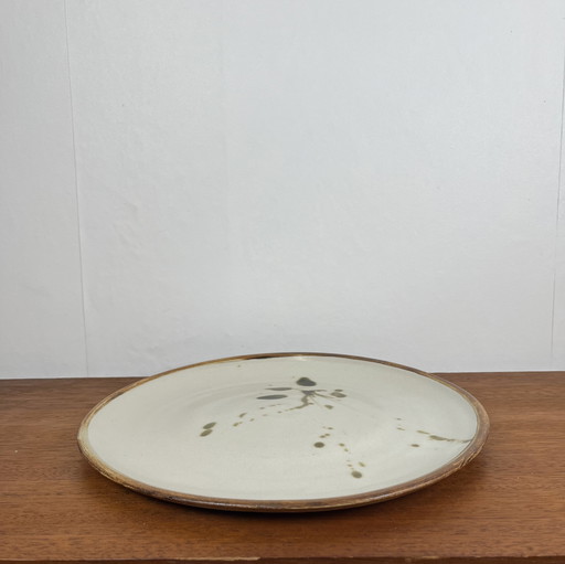 Round Dish / Cake Dish "La Colombe", 1950/60