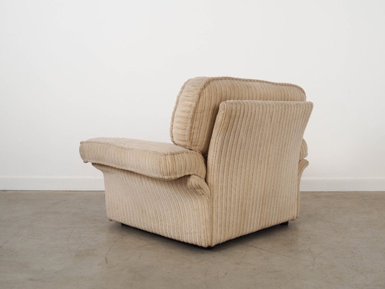Image 1 of Fauteuil Soffio couleur crème, design italien, années 1970, fabriqué par Doimo