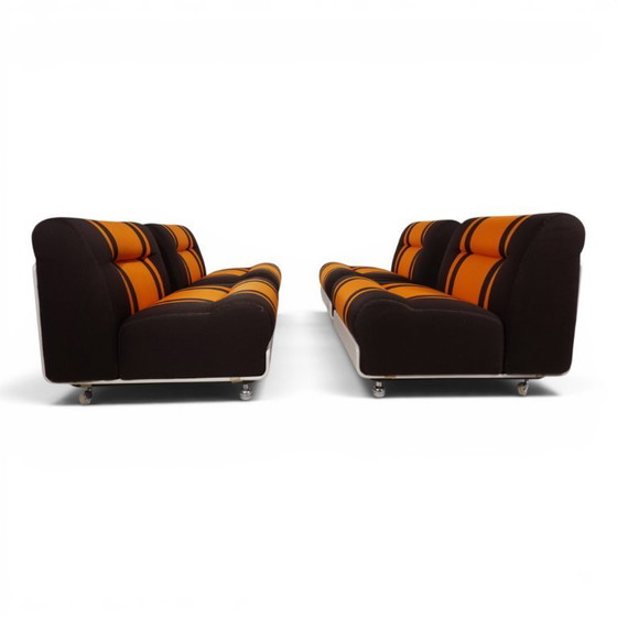 Image 1 of Cor Concha 4-delige modulaire bank in Space Age-stijl van Jo Otterpohl, 1970