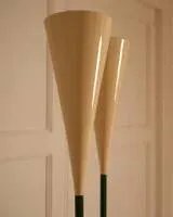 Diabolo Stehleuchten Paar – Metal, Mid Century Modern (photo 2 of 12)