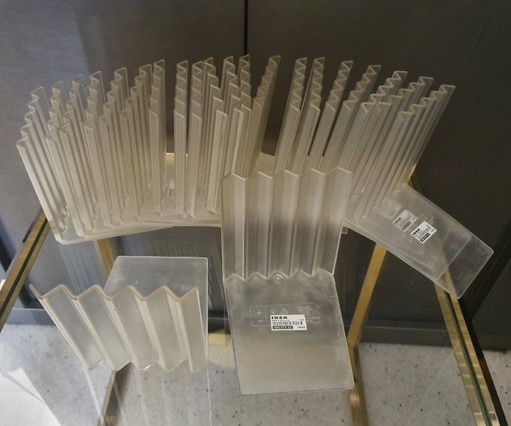 Rare lot: 22x IKEA "Bokis" bookends – Design M. & K. Hagberg (Vintage)