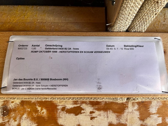 Image 1 of Jan Des Bouvrie 430 Canapé Cube Original Reupholstered