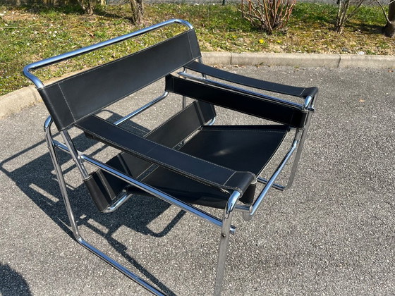 Image 1 of Sedia Wassily di Marcel Breuer per Gavina