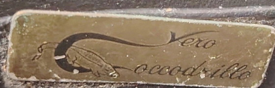 Image 1 of Borsa Vero Coccodrillo in vera pelle di coccodrillo vintage