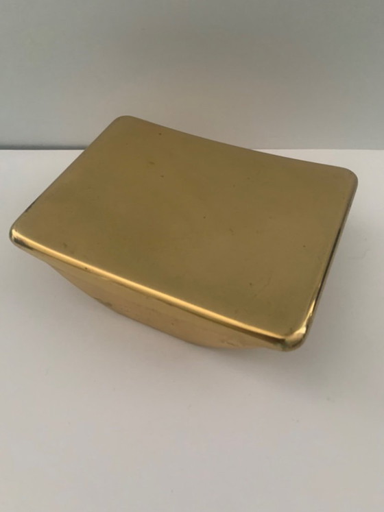 Image 1 of Olivetti Deckeldose Design Lidded Box Ettore Sottsass Mario Bellini