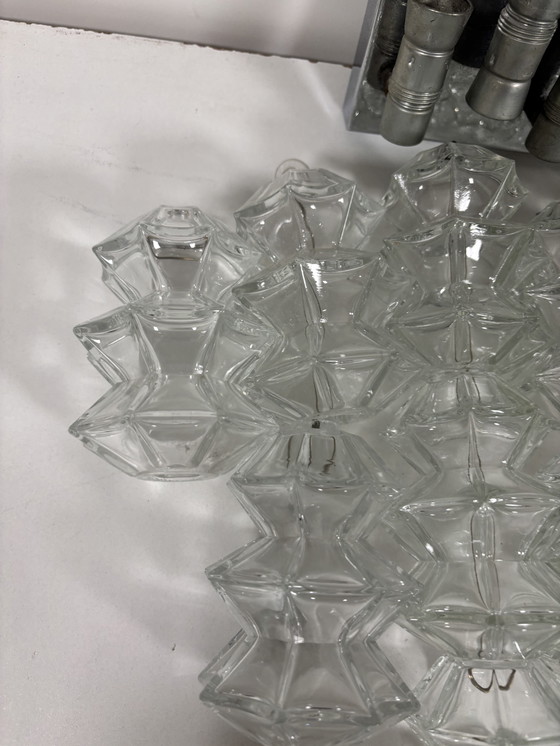 Image 1 of Iconic J.T. Kalmar "Pagoda" Chandelier A Masterpiece of Austrian Design from the 1960s