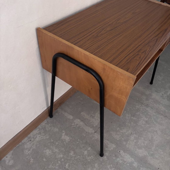 Image 1 of vintage desk and chair