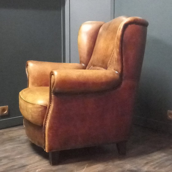 Poltrona Robusta Vintage in Pelle di Pecora – Poltrone, Leather (photo 2 of 15)