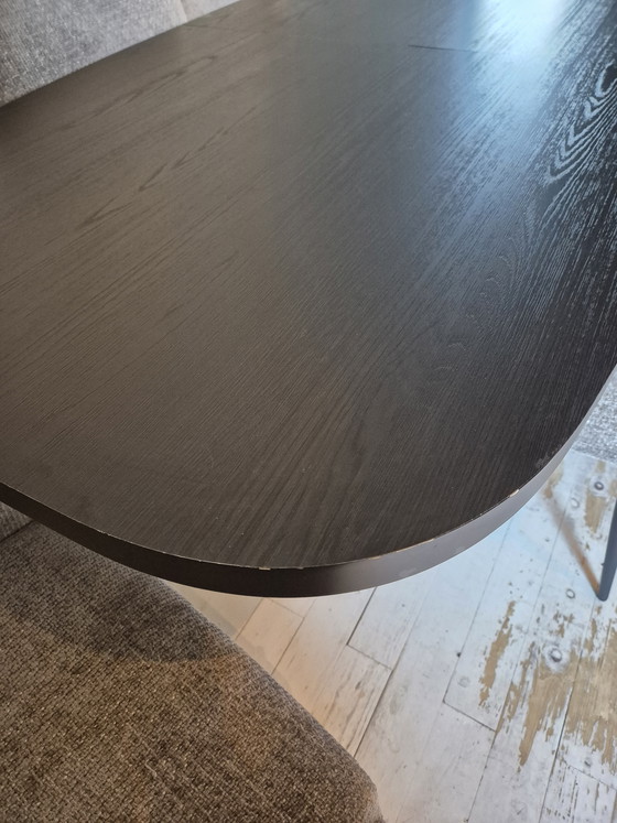 Image 1 of Mesa de comedor extensible WOOOD Arros negra