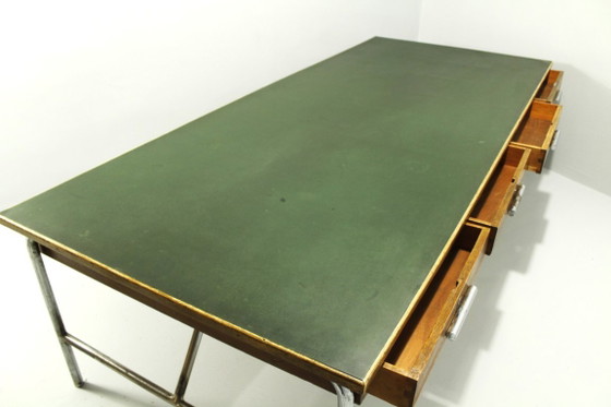 Scrivania Bauhaus Vintage in Rovere, anni '30, II – Scrivanie, Metal (photo 5 of 20)