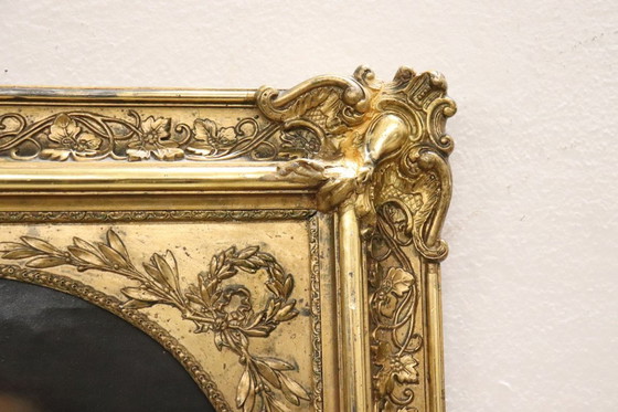 Image 1 of Pintura al óleo sobre lienzo, María Magdalena en oración, siglo XIX