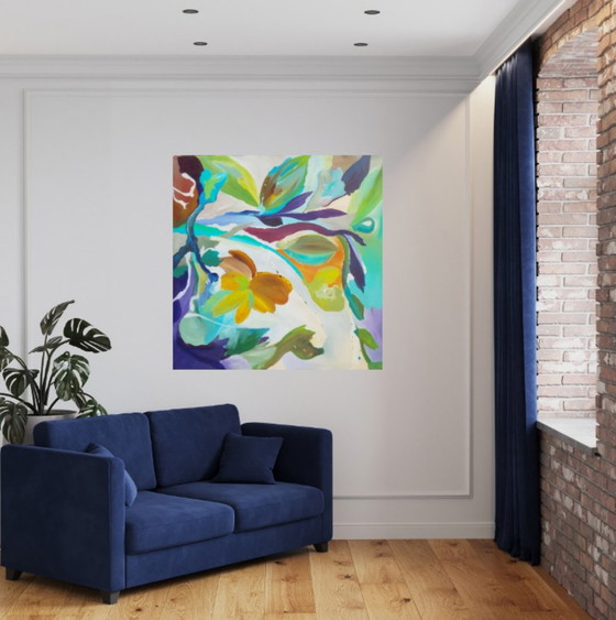 Dipinto acrilico #Arabesco 100x100cm – Dipinti e disegni, Canvas (photo 12 of 15)