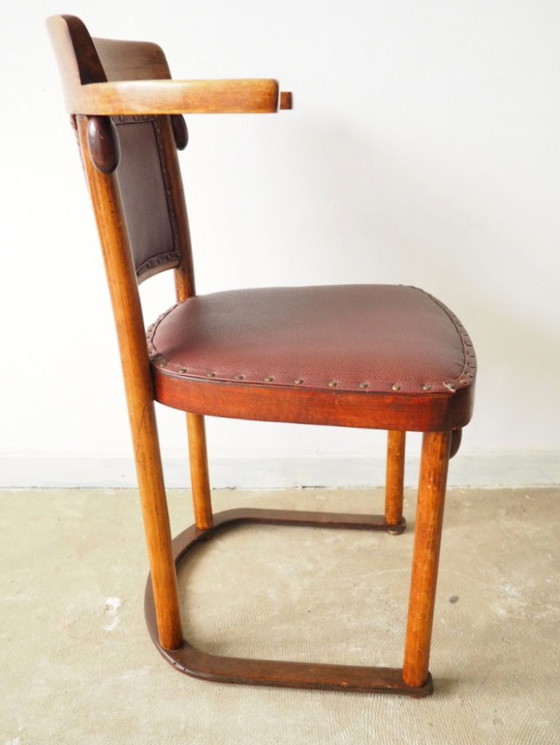 Image 1 of Fledermaus stoel - Josef Hoffmann, geproduceerd door THONET
