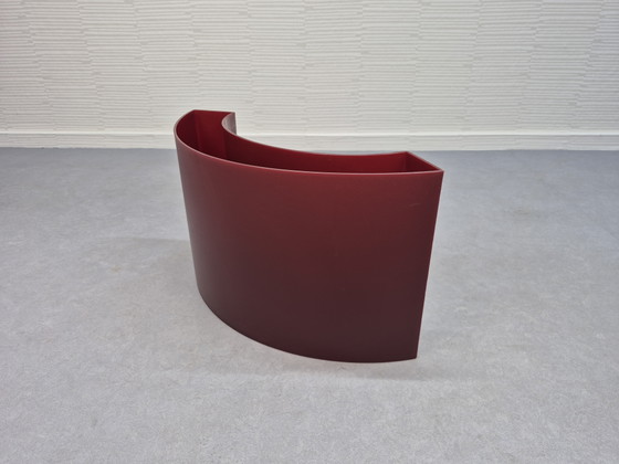 Vintage WAVE Magazine Tray. Red Magazine Holder. – Magazine rack, Plastic (photo 3 of 10)