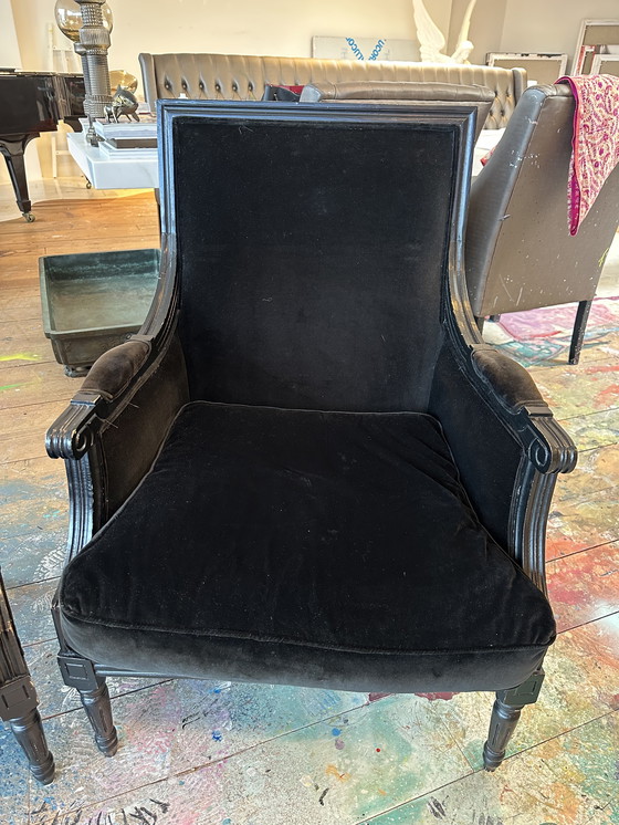 Image 1 of Fauteuils en velours