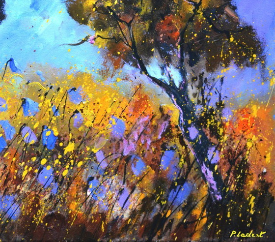 Image 1 of Zwei Bäume im Herbst