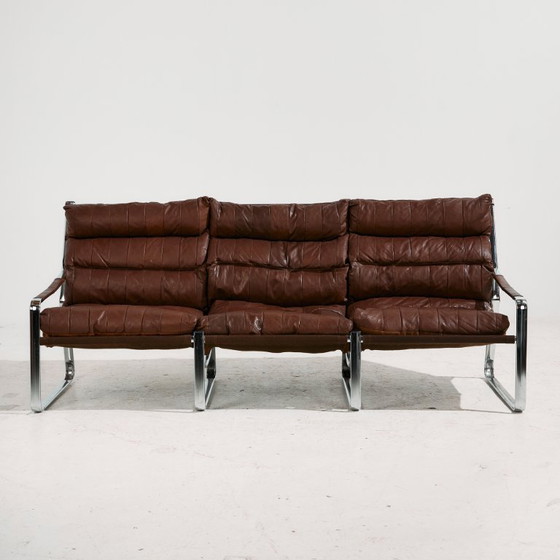 Image 1 of MK10959 Juego de 3 sofás de cuero